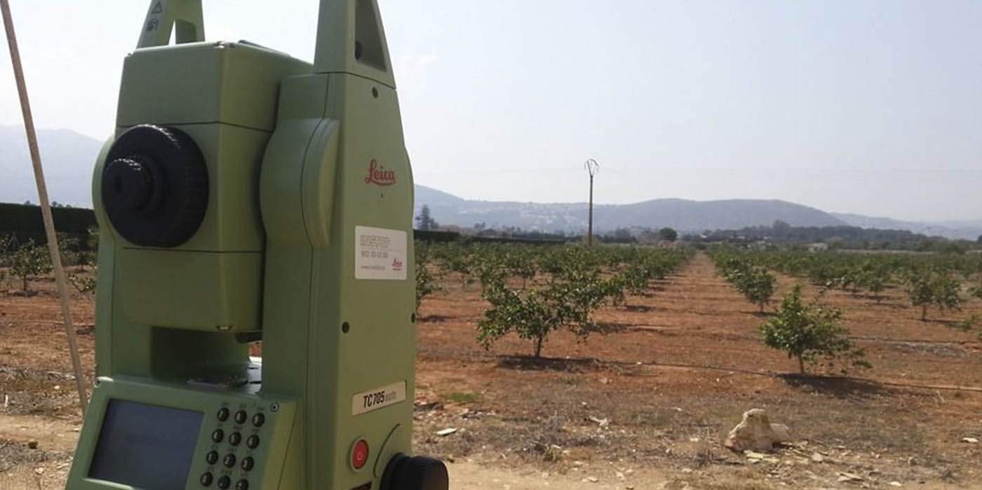 Proyecto_Replanteo para plantacion de citricos en una finca agricola en Javea_